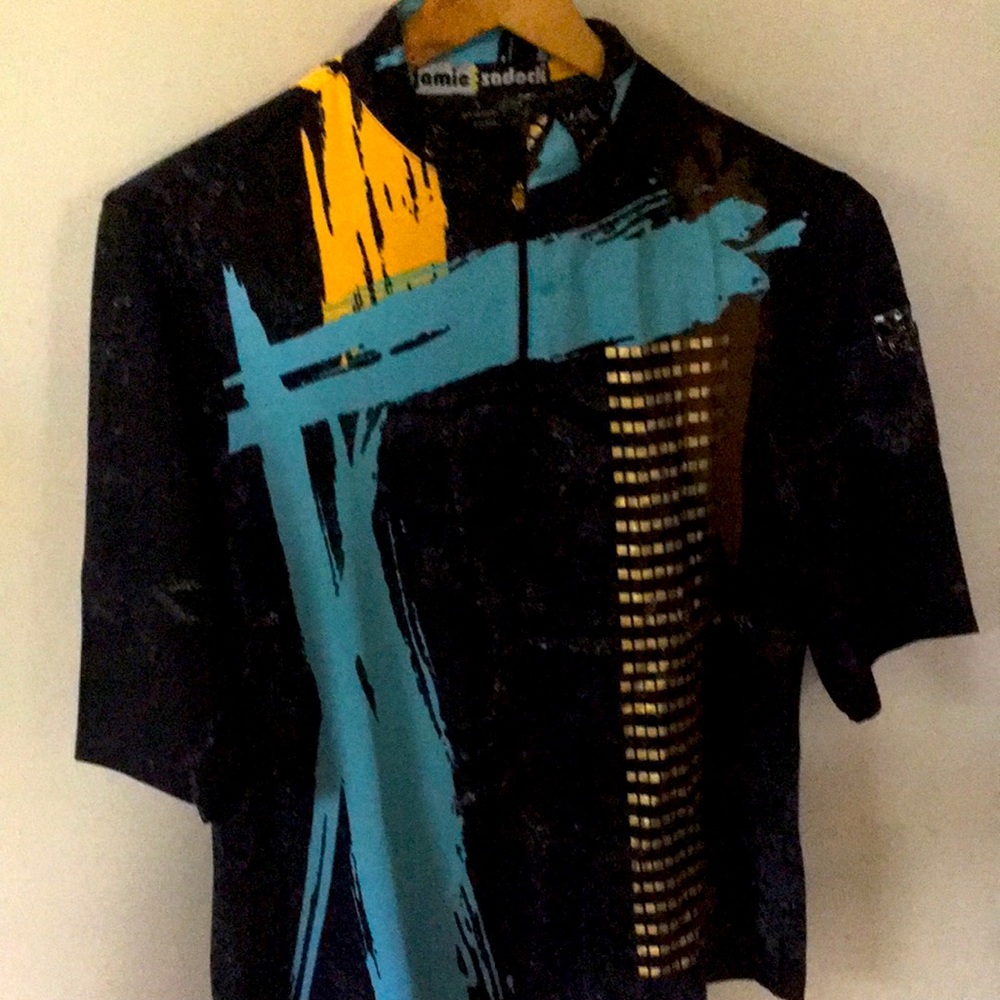 Like new never worn Jamie Sadock short sleeve 1/4 top. Non smoking home